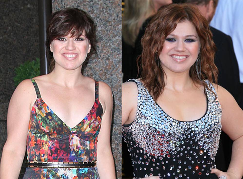 Kelly Clarkson Before and After